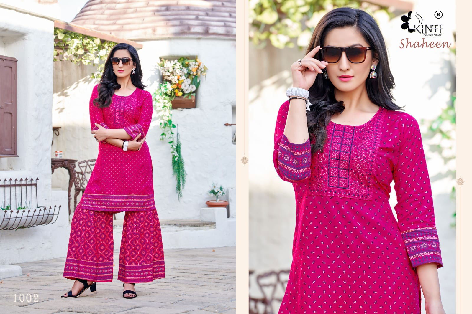 Shaheen By Kinti Kurti With Bottom Catalog
